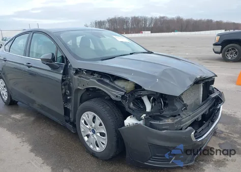2020 Ford Fusion S из США, поврежденный, VIN 3FA6P0G73LR225323
